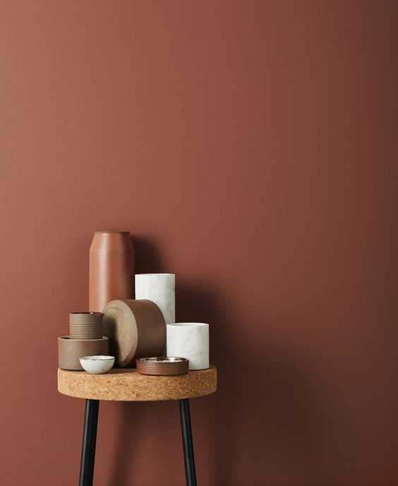 Terracotta: the trendy color of 2018 - Interior Notes